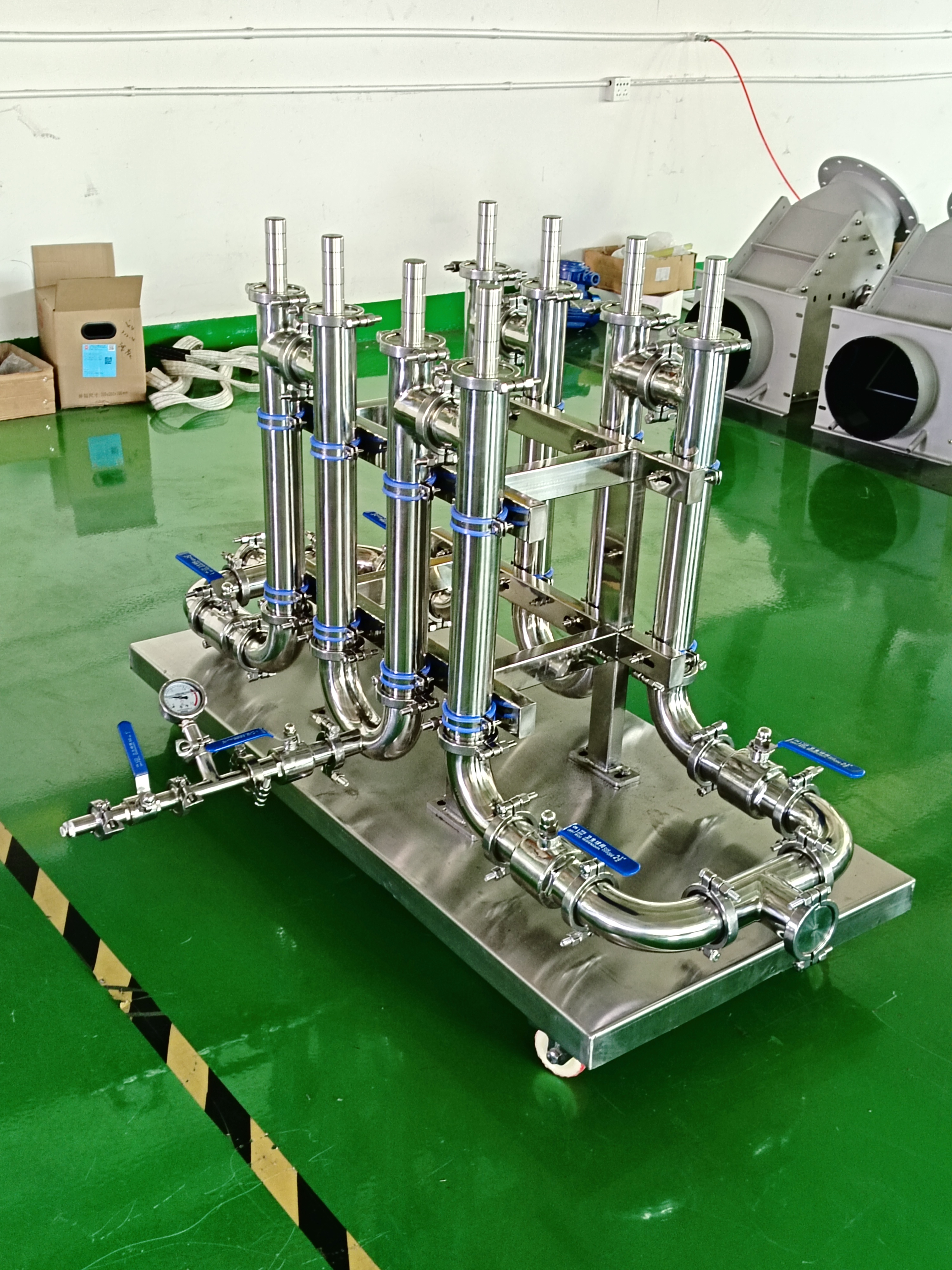 Xe đẩy chất lỏng có thể loại bỏ sắt hiệu quả như thế nào?
